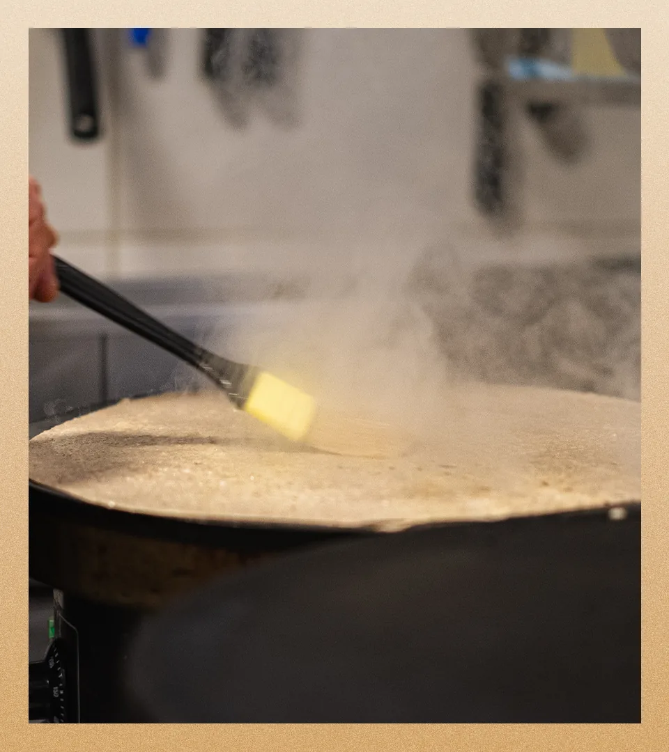 Krügen, crêperie bigoudène, le beurre qui fond, RAAD Studio de Création