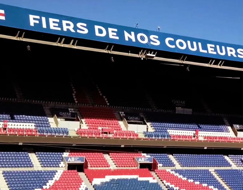 PSG Couronne, motion design et direction artistique — RAAD Studio de Création Paris