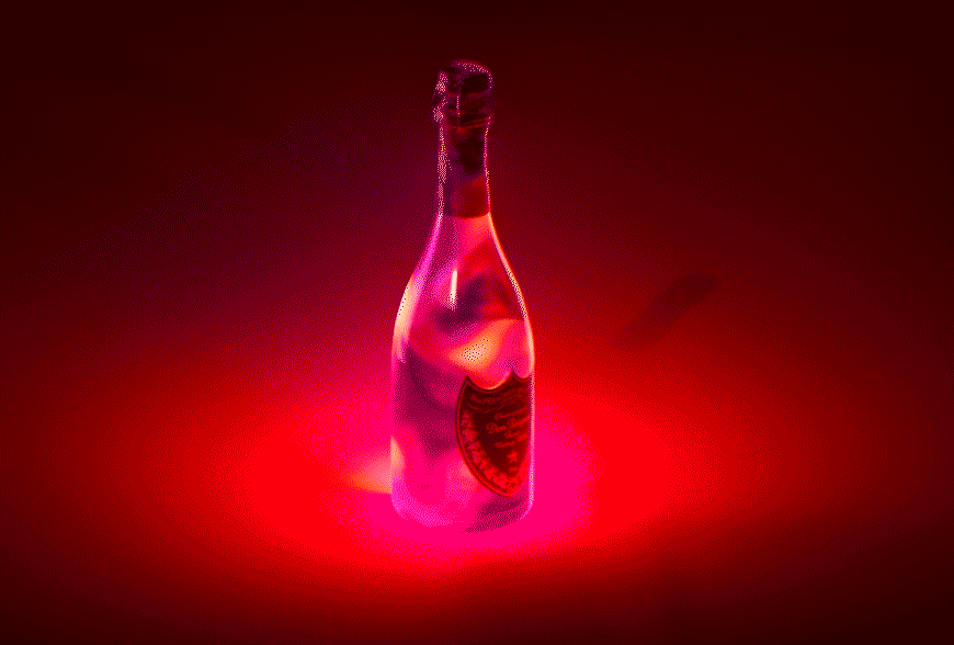 Vidéo 3D conçu par RAAD Paris pour Dom Pérignon Champagne