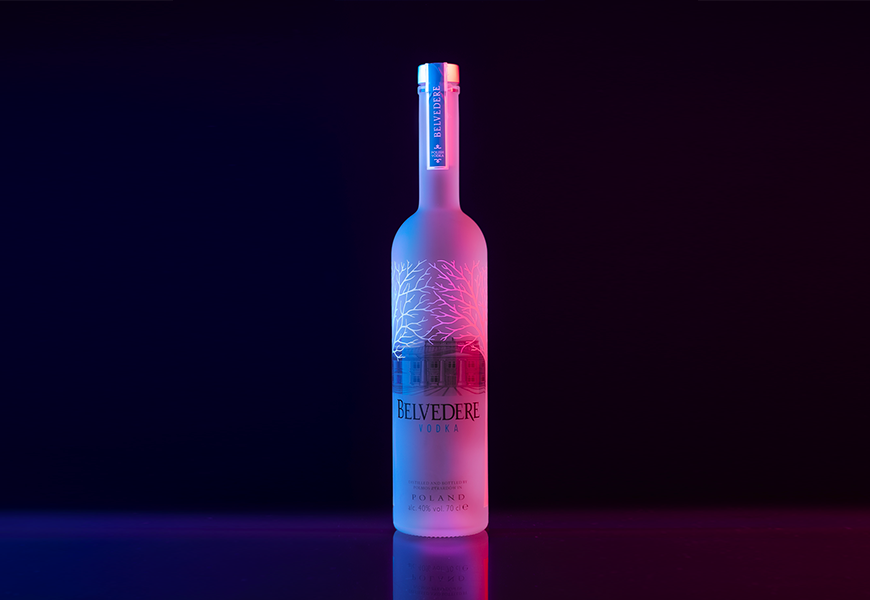 Production de RAAD Paris pour Belvedere vodka sur instagram Creation contenu Social