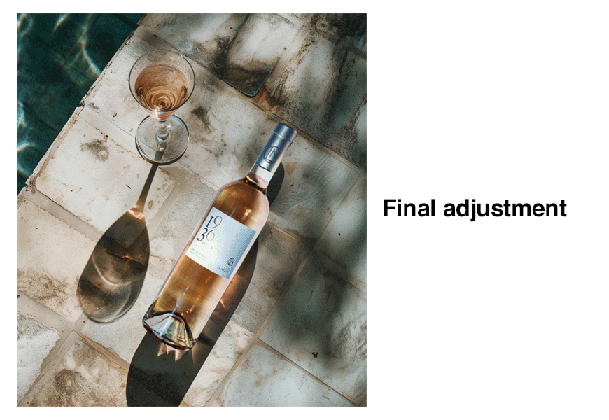 Processus de création et de compositing entre un shoot RAAD Paris et Midjourney