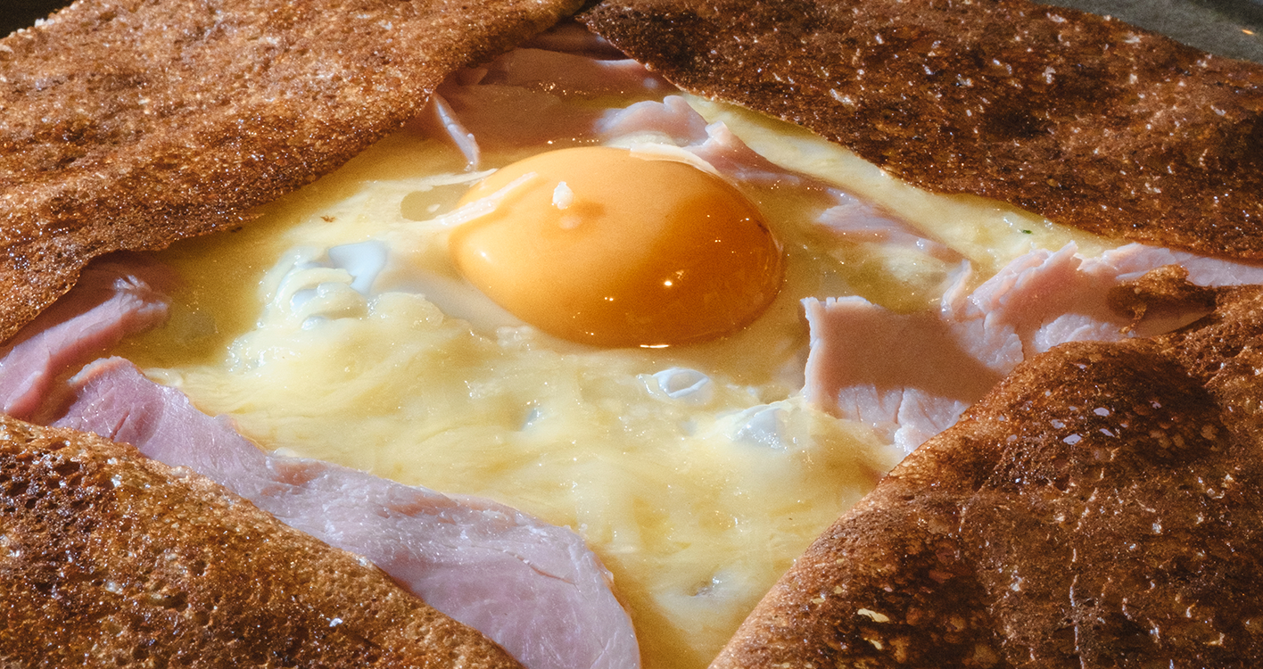 Oeuf photography crêpe Krügen